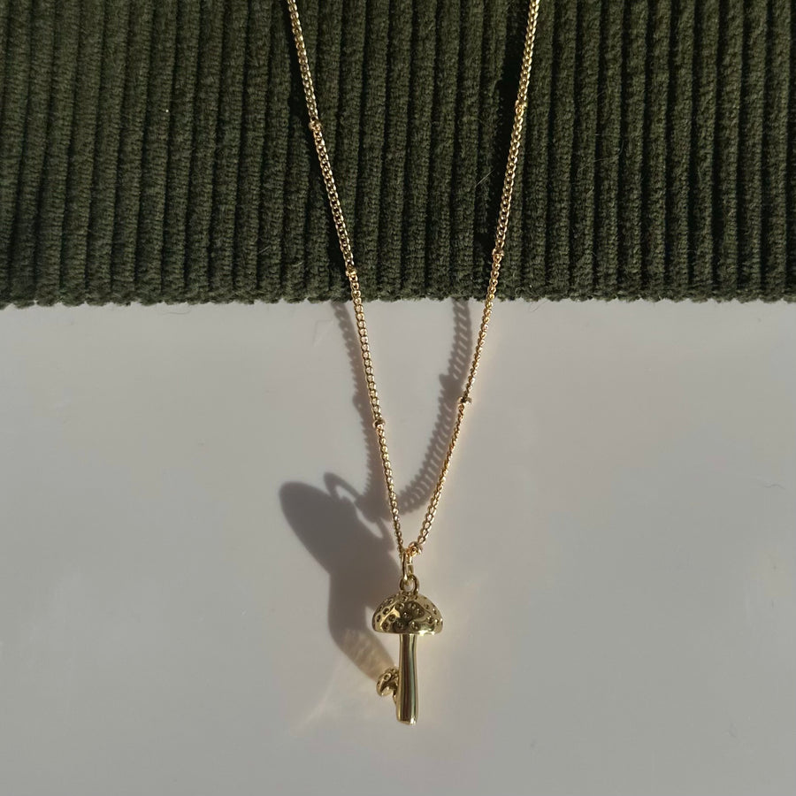 Flourish Necklace - Gold Filled