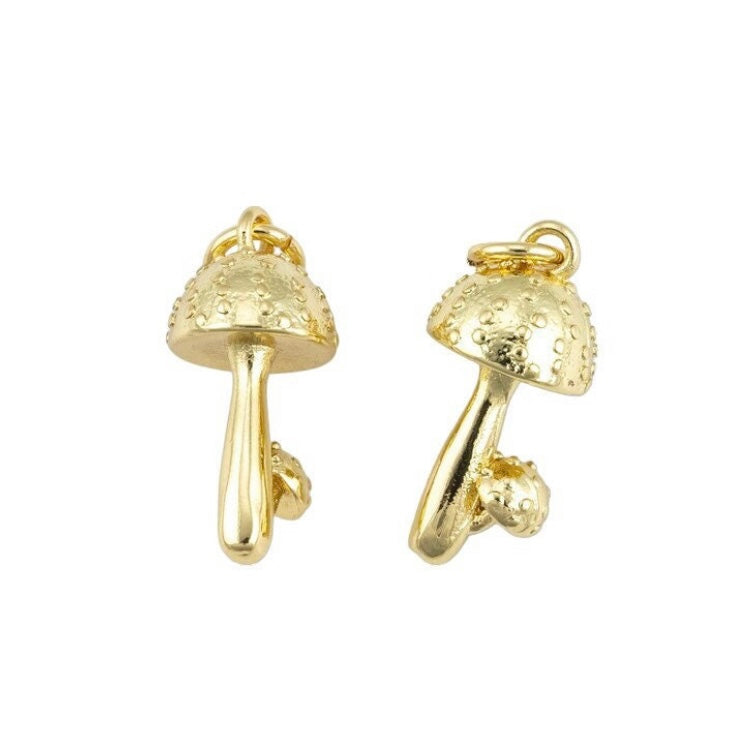Mushroom Charm | 18K Gold Fill