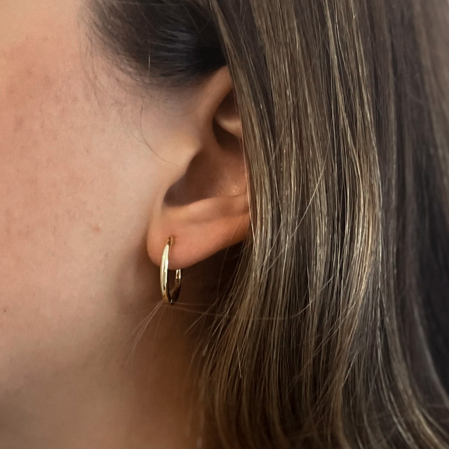 Classic Hoops 20/25 mm - Gold/Silver