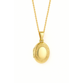 Oval Locket | 18K Gold Fill