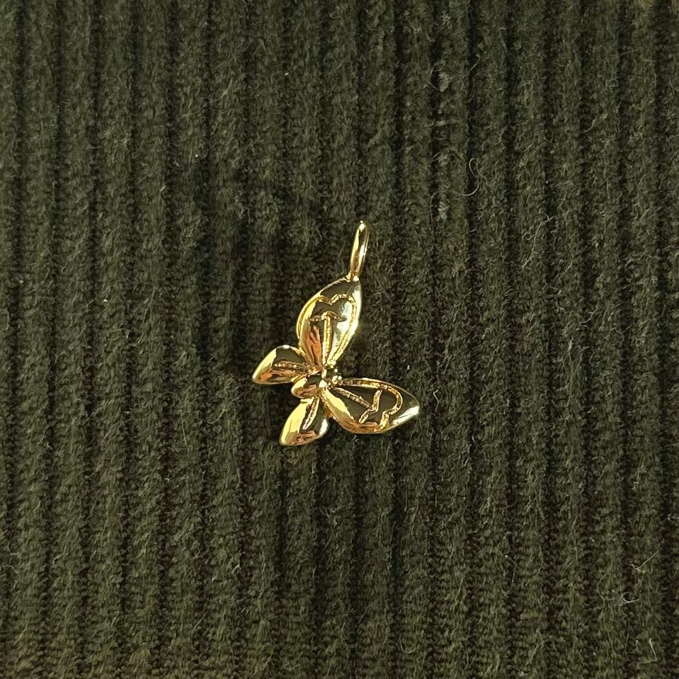Butterfly Charm | 18K Gold Fill