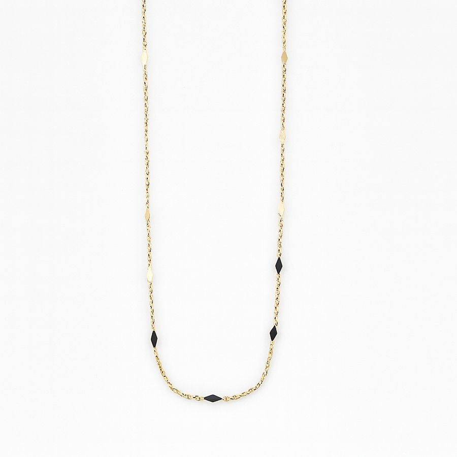Diamond Ellipse Chain - Gold Filled