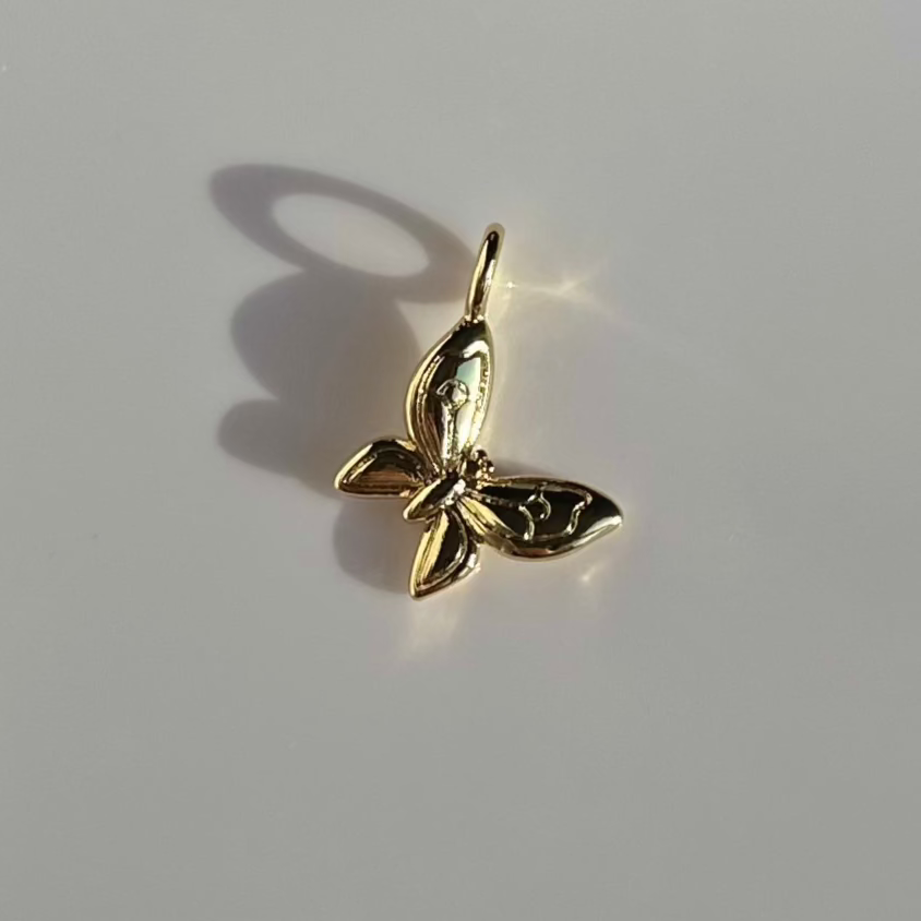 Butterfly Charm - Gold Filled