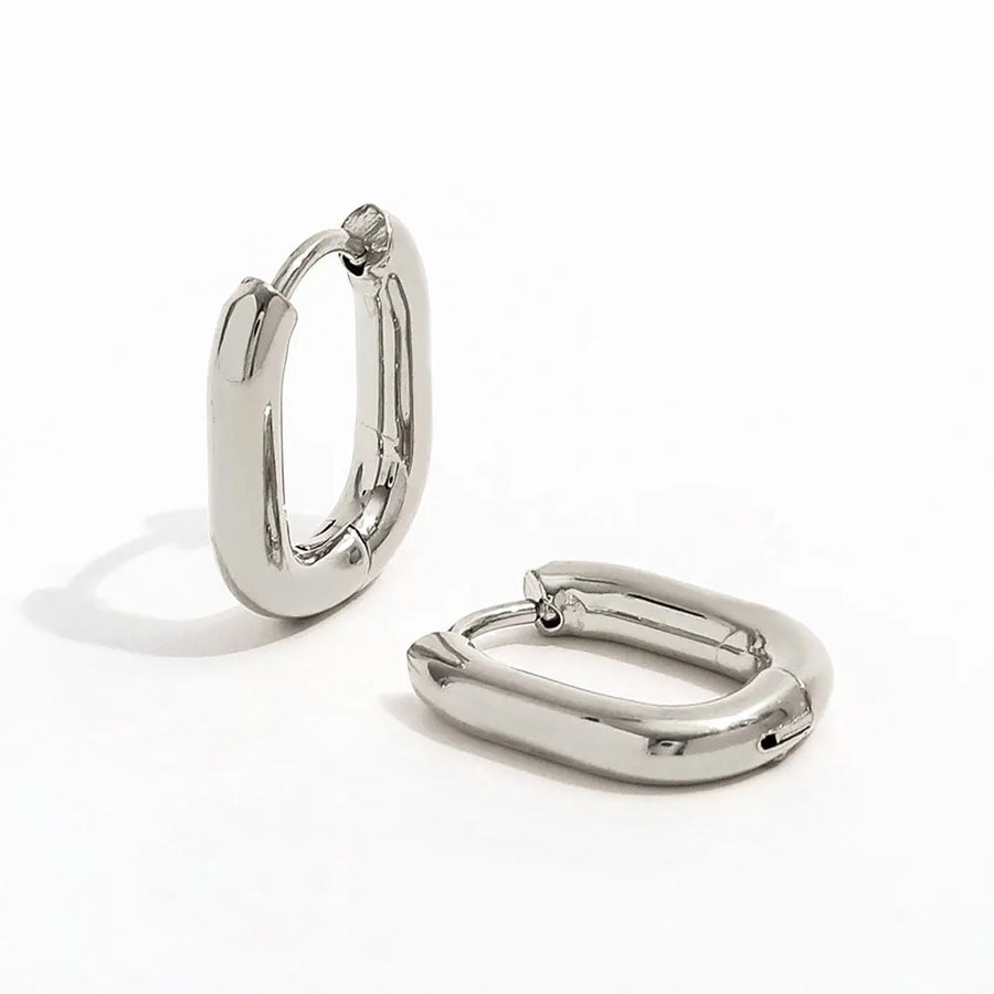 Oval Hoops - Gold/Silver