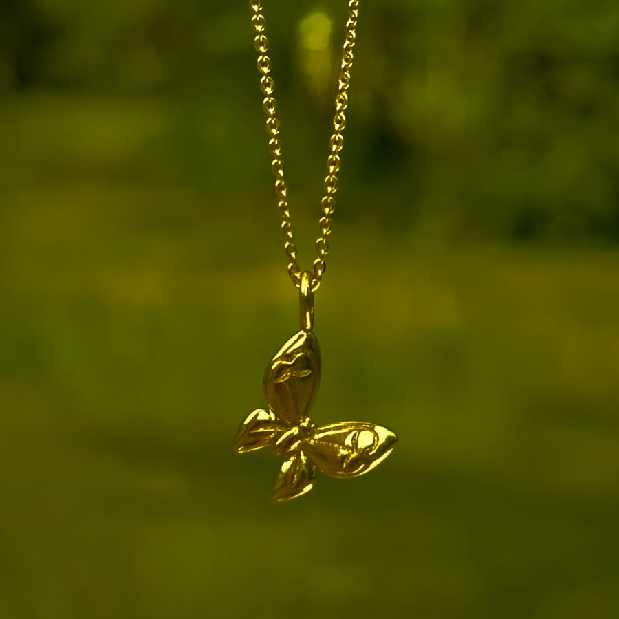 Butterfly Necklace - Gold Filled