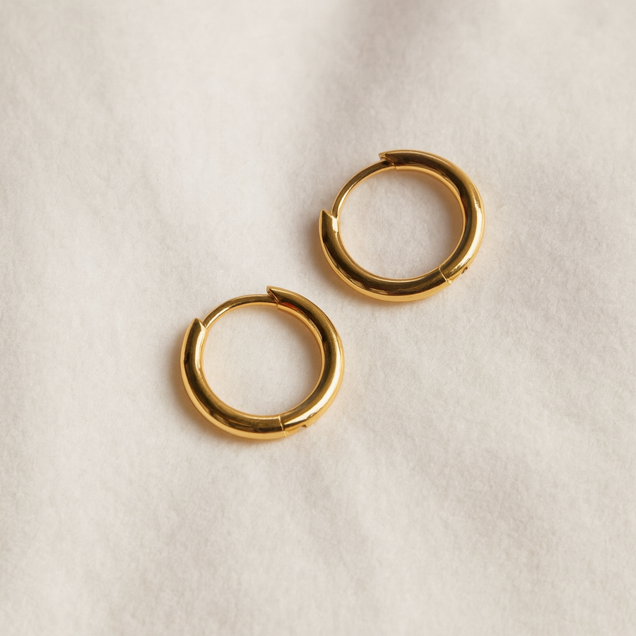 Classic Hoops - Gold/Silver