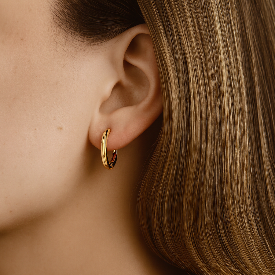 Classic Hoops - Gold/Silver