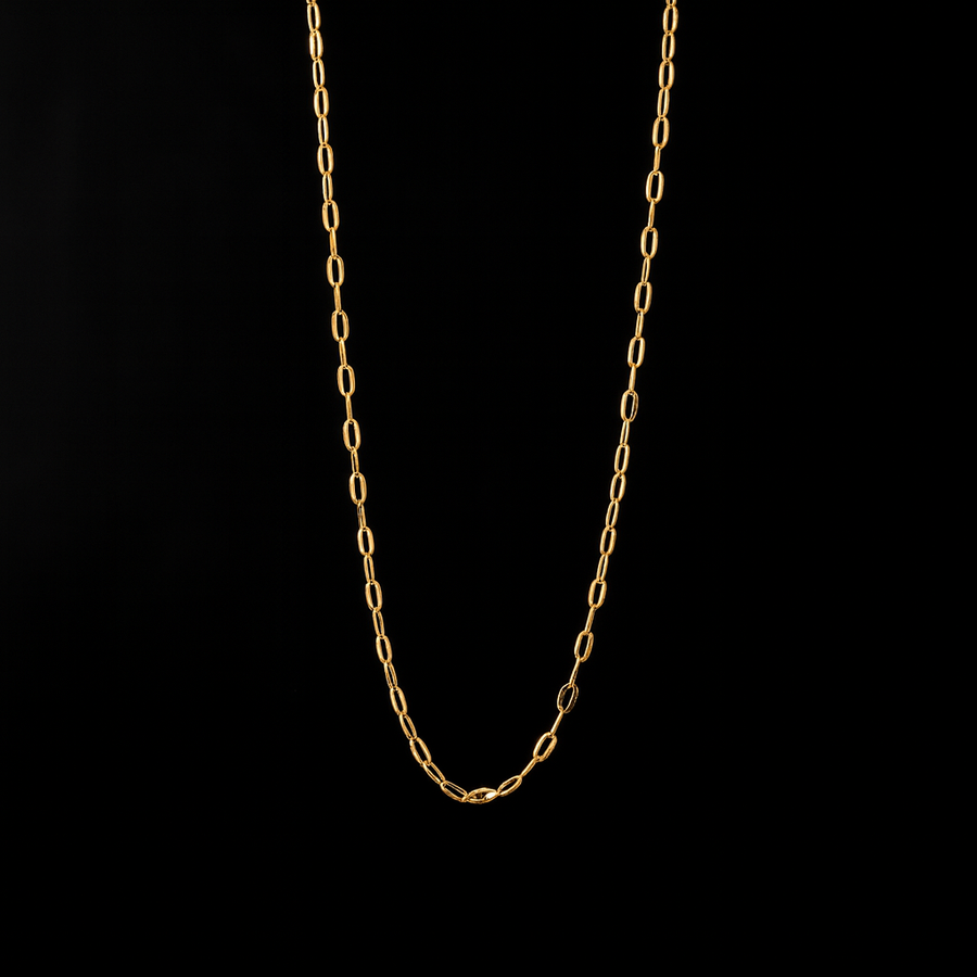 Small Paperclip Chain - Gold Filled