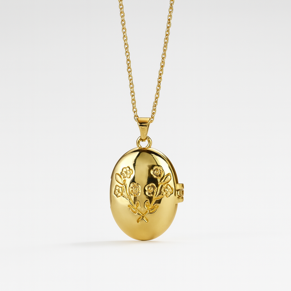 Secret Garden Locket - Gold Filled/Silver
