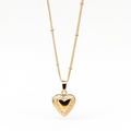 Vintage Heart Locket - Gold Filled