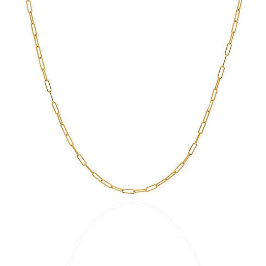 Small Paperclip Chain - Gold Filled