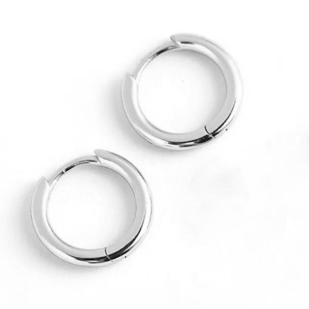Classic Hoops 20/25 mm - Gold/Silver